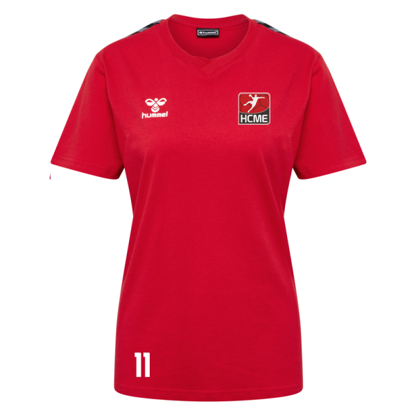 HCME HMLAuthentic CO T-Shirt - Damen / rot