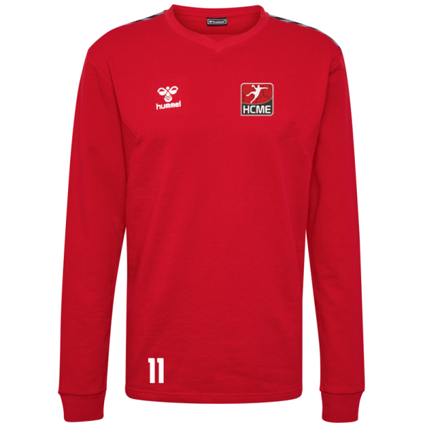 HCME HMLAuthentic CO Training Sweat - Unisex / rot
