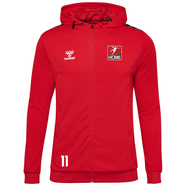 HCME HMLAuthentic PL Zip Hoodie - Kinder / Herren / rot