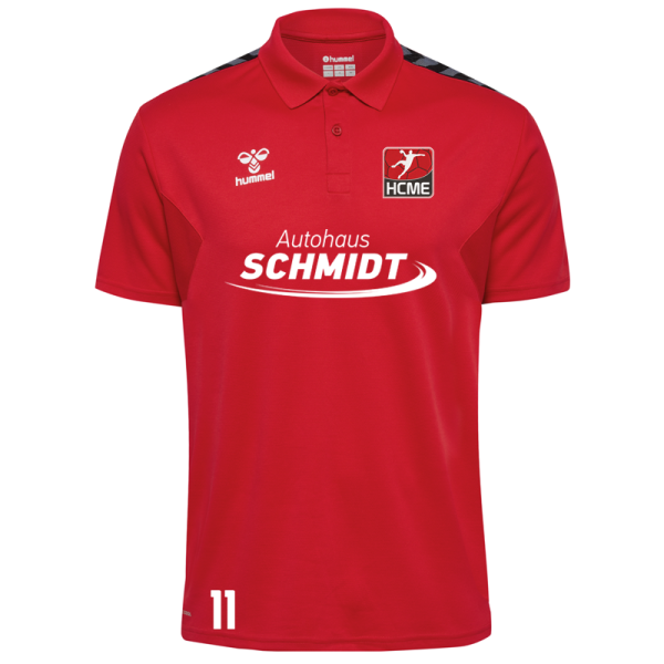 HCME HMLAuthentic Funtional Polo-Shirt - Unisex / rot