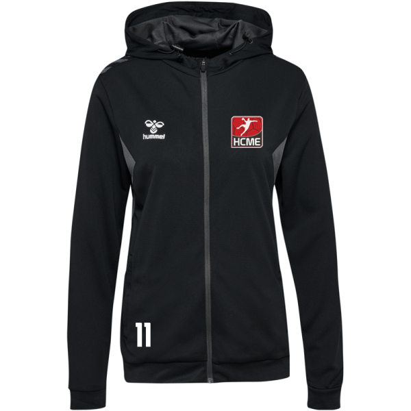 HCME HMLAuthentic PL Zip Hoodie - Damen / schwarz
